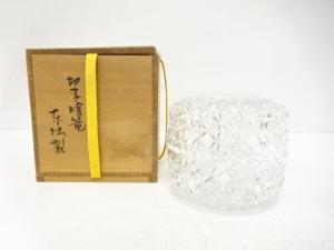 東独製　切子　食籠